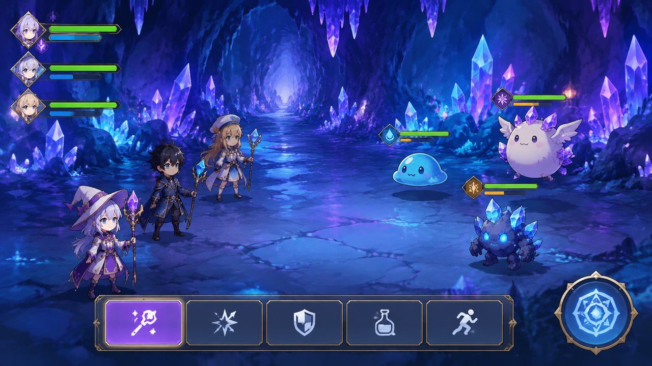 魔法师露娜 剧情互动 演示图 5