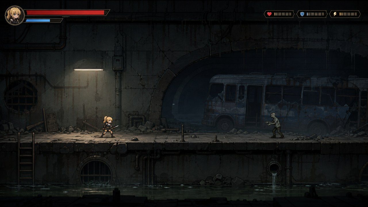 寄生都市 横版动作 页面配图 5