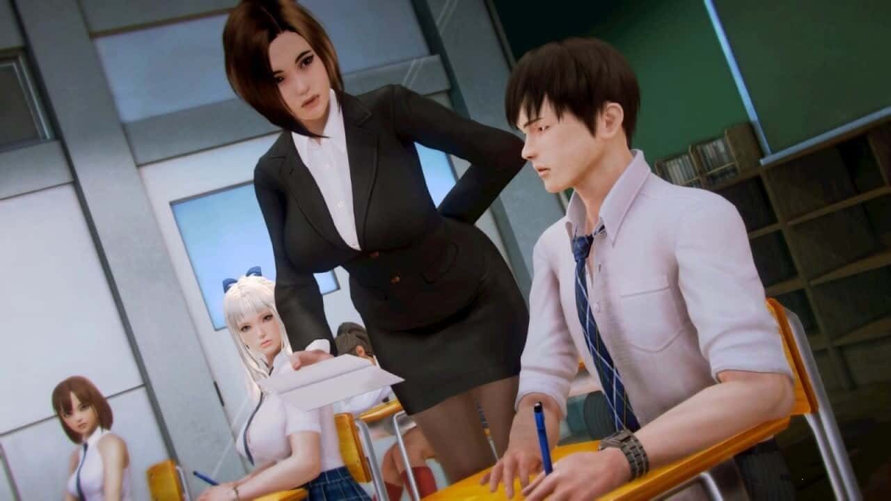 二次元老婆学院_Waifu Academy 剧情互动 实机截图 1