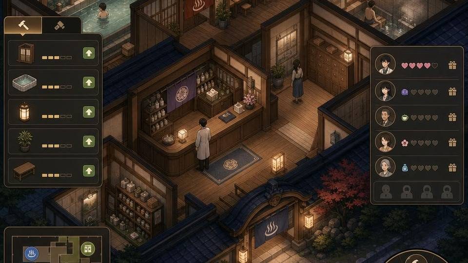 背德浴场 模拟经营 玩法截图 4