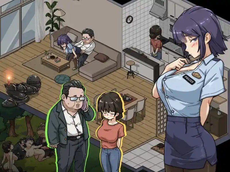 极道无赖EX 女警鮎川光 角色路线 资料图 6