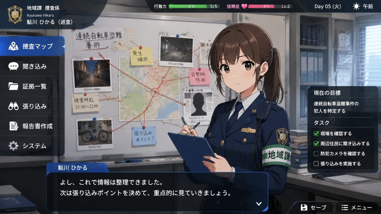 极道无赖EX 女警鮎川光 操作界面 内容截图 7