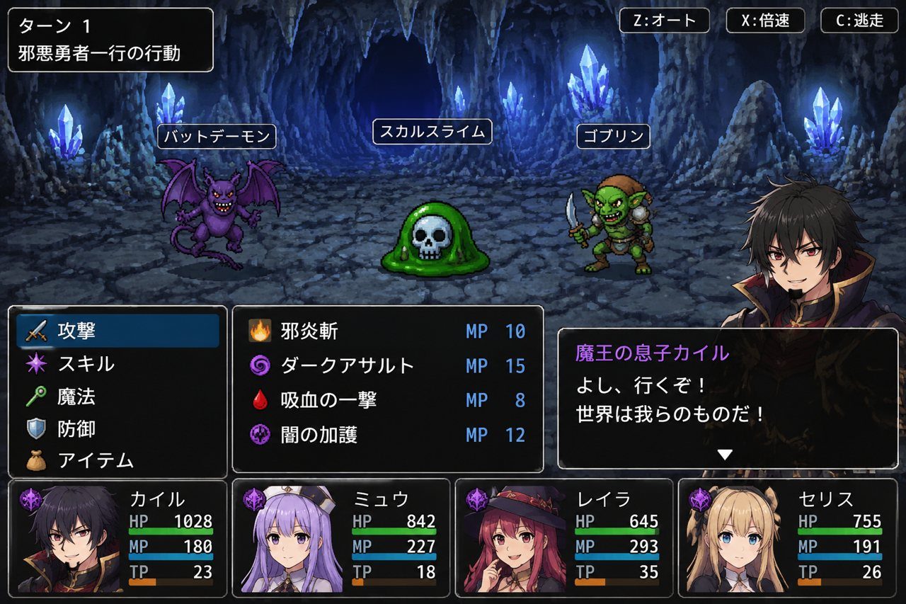 邪恶勇者一行 日式剧情RPG 内容截图 4