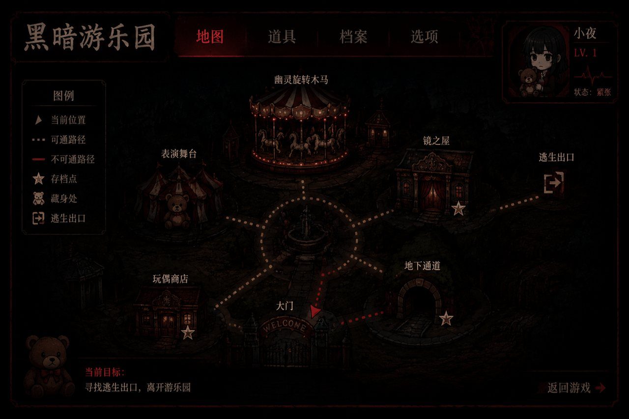 黑暗游乐园 日式ACT 画面 2