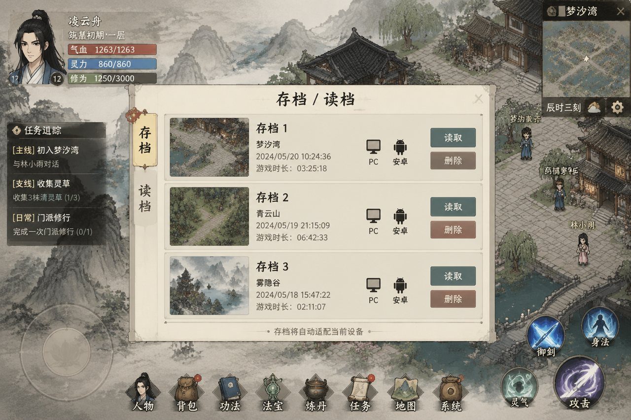 谪仙索欢录 版本内容 玩法截图 3