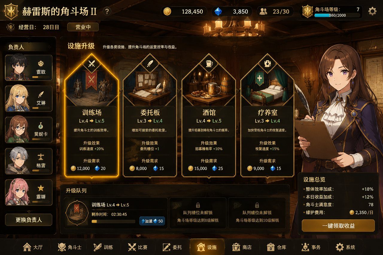赫雷斯的角斗场Ⅱ 地图探索 演示图 2